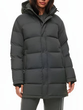 Carrie Preston TV Series Elsbeth Season 2 Elsbeth Tascioni Hooded Puffer Jacket Gray